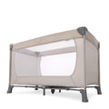 Hauck Dream N Play Baby Reisebett 120x60 cm – Faltbar inkl. Tragetasche, Laufstall Funktion – Beige